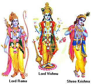 Krishna and friends