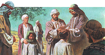 Peter and John in Samaria